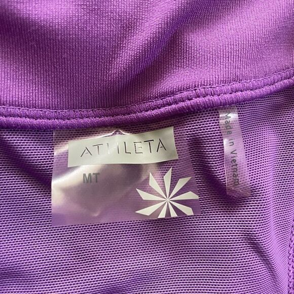 ATHLETA PR Racerback Tank Top Purple Size Medium - Picture 9 of 9